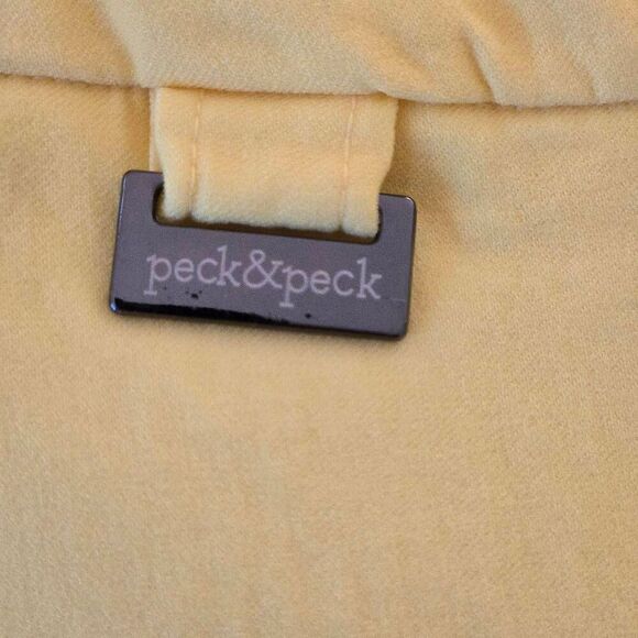 Peck & Peck Womens Flat Front Pedal Pushers Capri Pants Yellow Petite Size 8P - Picture 8 of 9